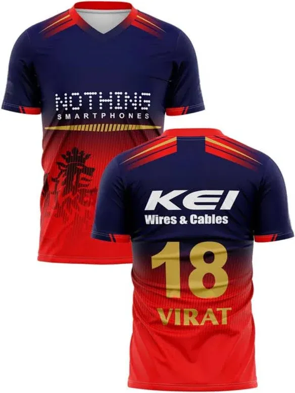 RCB ROUND NECK T. SHIRT
